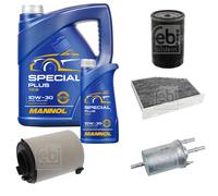 FEBI BILSTEIN Controllo Set 6L MANNOL Special Plus 10W-30 Per VW Touran 1T1