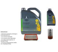 FEBI BILSTEIN Controllo Set 6L MB 229.51 5W-30 Per Mercedes-Benz 190 W201 D