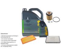 FEBI BILSTEIN Controllo set 6L MB 229.51 5W-30 per Mercedes-Benz classe C