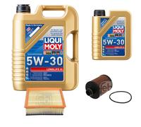 Febi BILSTEIN Controllo Set 6L Motore Liqui Moly 5W30 Longlife3 per Fiat
