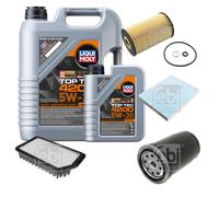 Febi BILSTEIN Controllo Set 6L Motore Liqui Moly Top Tec 4200 5W-30 per Hyunday
