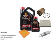 FEBI BILSTEIN Controllo set 6L Motul 8100 X-clean+ 5W30 per BMW Serie 3 Touring