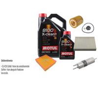 FEBI BILSTEIN Controllo set 6L Motul 8100 X-clean+ 5W30 per BMW Serie 3 Touring