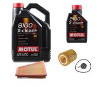 FEBI BILSTEIN Controllo Set 6L Motul 8100 X-CLEAN+ 5W30 Per BMW X1 E84