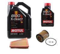 FEBI BILSTEIN Controllo Set 6L Motul 8100 X-CLEAN+ 5W30 Per BMW X1 E84