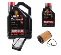 FEBI BILSTEIN Controllo Set 6L Motul 8100 X-Clean+ 5W30 Per Honda CR-V III