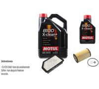 FEBI BILSTEIN Controllo Set 6L Motul 8100 X-CLEAN+ 5W30 Per KIA Rio III UB