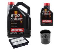 FEBI BILSTEIN Controllo Set 6L Motul 8100 X-Clean+ 5W30 Per Mazda CX-3 DK