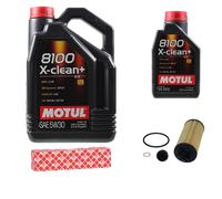 FEBI BILSTEIN Controllo Set 6L Motul 8100 X-CLEAN+ 5W30 Per MINI Mini