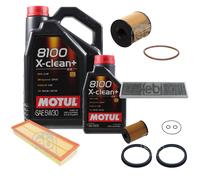 FEBI BILSTEIN Controllo Set 6L Motul 8100 X-CLEAN+ 5W30 Per MINI Mini R56