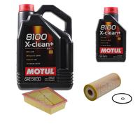 FEBI BILSTEIN Controllo Set 6L Motul 8100 X-CLEAN+ 5W30 Per Seat Ibiza III