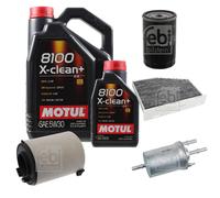 FEBI BILSTEIN Controllo Set 6L Motul 8100 X-Clean+ 5W30 Per VW Golf V 1K1