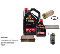FEBI BILSTEIN Controllo Set 6L Motul 8100 X-CLEAN+ 5W30 Per VW Passat 3B2