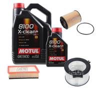 FEBI BILSTEIN Controllo Set 6L Motul 8100 X-Clean+ 5W30 Per VW Transporter