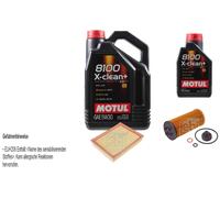 Febi BILSTEIN Controllo Set 6L Motul 8100 x-Pulire+5W30 per BMW I8 I12 Hybrid