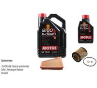 Febi BILSTEIN Controllo Set 6L Motul 8100 x-Pulire+5W30 per BMW Serie X1
