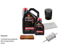 FEBI BILSTEIN Controllo set 6L Motul 8100 X-pulire+ 5W30 per Seat Ibiza II