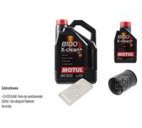 FEBI BILSTEIN Controllo set 6L Motul 8100 X-pulire+ 5W30 per Toyota Avensis