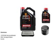 Febi BILSTEIN Controllo Set 6L Motul 8100 x-Pulire+5W30 per Toyota Rav 4 II (