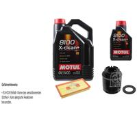 FEBI BILSTEIN Controllo set 6L Motul 8100 X-pulire+ 5W30 per VW Golf V 1 K 1
