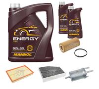 FEBI BILSTEIN Controllo Set 7 L MANNOL 5W-30 per Audi TT 2.0 TTS