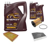 FEBI BILSTEIN Controllo Set 7 L MANNOL 5W-30 per VW Passat CC 3.6 FSI