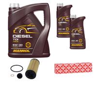 FEBI BILSTEIN Controllo Set 7 L MANNOL Diesel TDI 5W-30 per MINI Mini Clubman