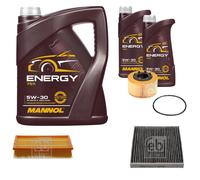 FEBI BILSTEIN Controllo Set 7 L MANNOL Energy 5W-30 per Ford Transit Kasten