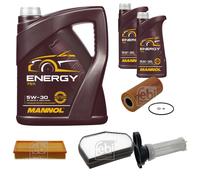 FEBI BILSTEIN Controllo Set 7 L MANNOL Energy 5W-30 per Mercedes E-Klasse W210