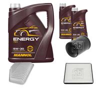 FEBI BILSTEIN Controllo Set 7 L MANNOL Energy 5W-30 per Toyota RAV 4 III 2.0
