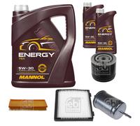 FEBI BILSTEIN Controllo Set 7 L MANNOL Energy 5W-30 per Volvo V40