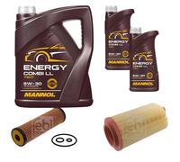 FEBI BILSTEIN Controllo Set 7 L MANNOL Energy Combi LL 5W-30 per Mercedes