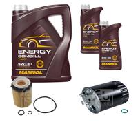 FEBI BILSTEIN Controllo Set 7 L MANNOL Energy Combi LL 5W-30 per Mercedes