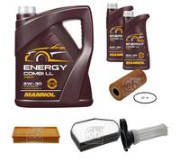 FEBI BILSTEIN Controllo Set 7 L MANNOL Energy Combi LL 5W-30 per Mercedes