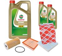 Febi BILSTEIN Controllo Set 7L castrol edge 5W-30 Di M per Nissan NP300