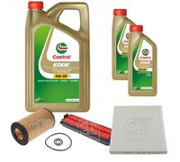 FEBI BILSTEIN Controllo Set 7L CASTROL EDGE 5W-30 Per Honda Accord VII