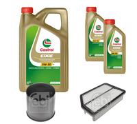 FEBI BILSTEIN Controllo Set 7L CASTROL EDGE 5W-30 Per Hyundai I40 CW VF