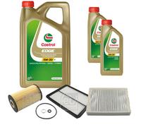 FEBI BILSTEIN Controllo Set 7L CASTROL EDGE 5W-30 Per KIA Sorento I JC 3.3