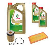 FEBI BILSTEIN Controllo Set 7L CASTROL EDGE 5W-30 Per Mercedes-Benz