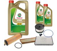 FEBI BILSTEIN Controllo Set 7L CASTROL EDGE 5W-30 Per Mercedes-Benz