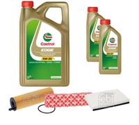 FEBI BILSTEIN Controllo Set 7L CASTROL EDGE 5W-30 Per Mercedes-Benz Vito
