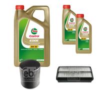 FEBI BILSTEIN Controllo Set 7L CASTROL EDGE 5W-30 Per Toyota Avensis