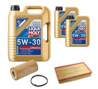 FEBI BILSTEIN Controllo Set 7L Liqui Moly 5W30 Longlife3 Per Audi A3