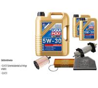 FEBI BILSTEIN Controllo set 7L Liqui Moly 5W30 Longlife3 per Audi A4 Avant