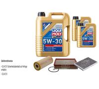 FEBI BILSTEIN Controllo set 7L Liqui Moly 5W30 Longlife3 per Audi A6 Avant