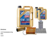 FEBI BILSTEIN Controllo set 7L Liqui Moly 5W30 Longlife3 per Audi A6 Avant