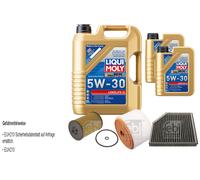 FEBI BILSTEIN Controllo set 7L Liqui Moly 5W30 Longlife3 per Audi A6 Avant