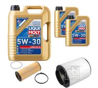 FEBI BILSTEIN Controllo Set 7L Liqui Moly 5W30 Longlife3 Per Audi A8 4H2