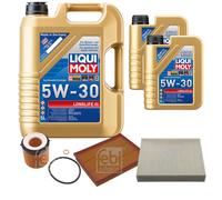 FEBI BILSTEIN Controllo Set 7L Liqui Moly 5W30 Longlife3 Per BMW 3 Serie F30
