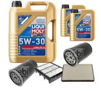 FEBI BILSTEIN Controllo Set 7L Liqui Moly 5W30 LONGLIFE3 Per KIA Cee'D SW ED